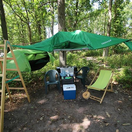 Baumzeltdorf Ostseebreeze Direkt Am Strand Dranske Exterior foto